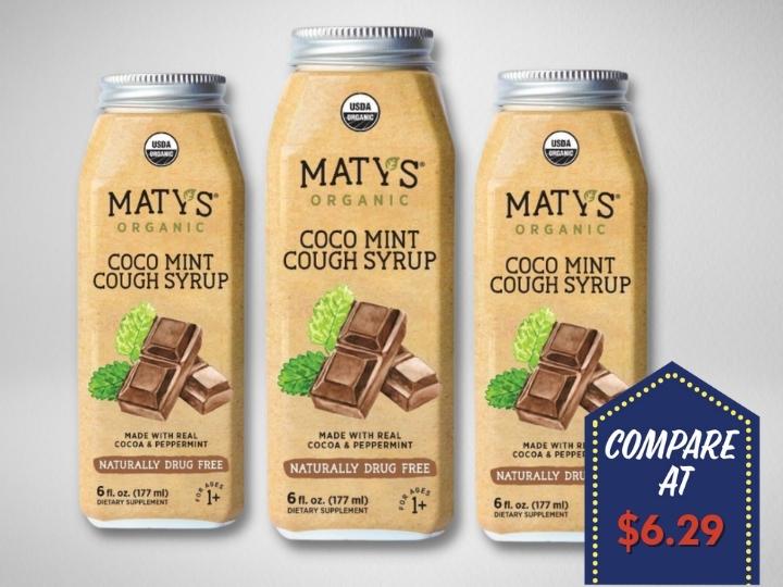 Matys Organic Coco Mint Cough Syrup 6 oz