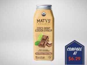 Matys Organic Coco Mint Cough Syrup 6 oz