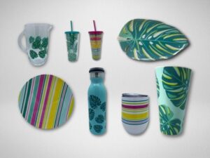 All MS Brand Summer Themed Plates, Cups, Bowls, Pitchers, & More