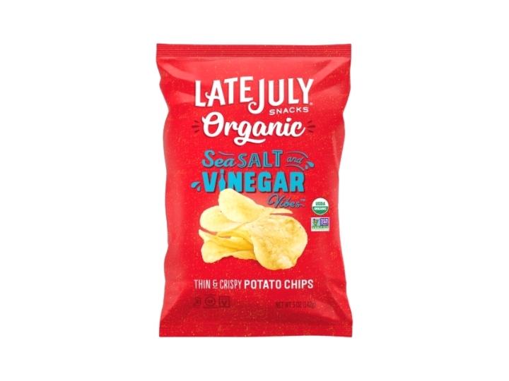 Late July Organic Sea Salt & Vinegar Potato Chips 5 oz