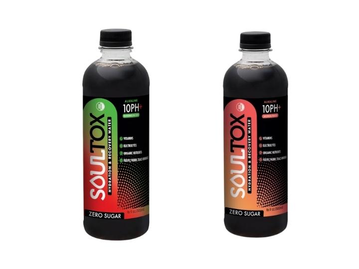 Soul Tox Hydration & Recovery Water - Assorted Flavors 16.9 oz