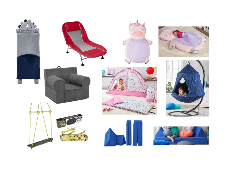 All Children's Chairs, Sofas, Cushions, Sleeping Bags & Swings, Cots