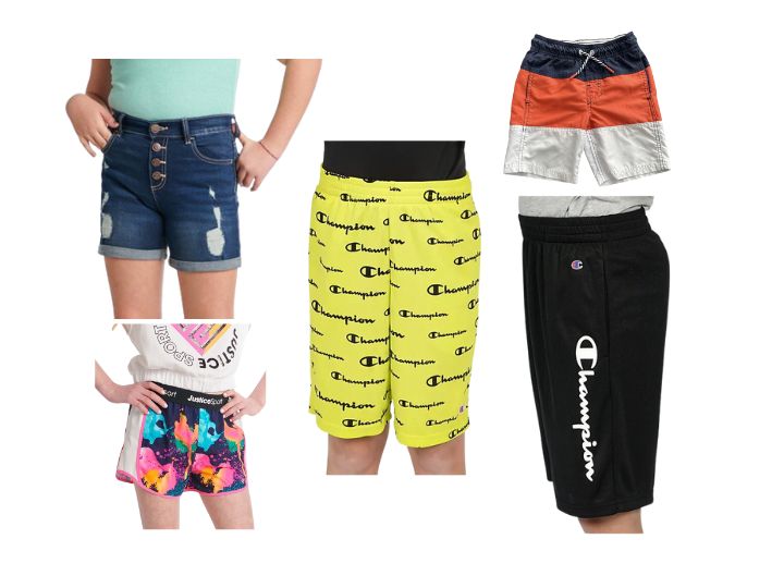 All Shorts for Children - Excludes Top & Bottom Sets