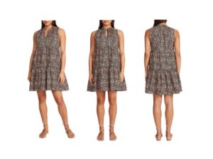BB Dakota by Steve Madden Sleeveless Tiered Short Dress for Women