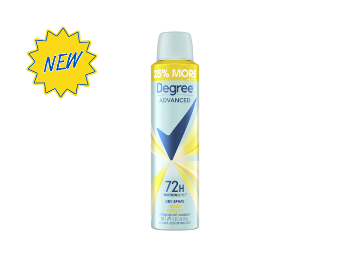 Degree Advance Antiperspirant Deodorant Dry Spray 4.8 oz