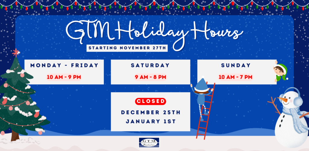 Holiday Hours - Web