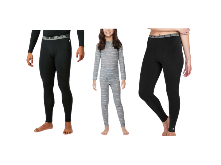 Base Layer Clothing for Men, Women & Children - Includes 32 Degrees,  Felina, Cuddl Duds & More - GTM Discount General Stores