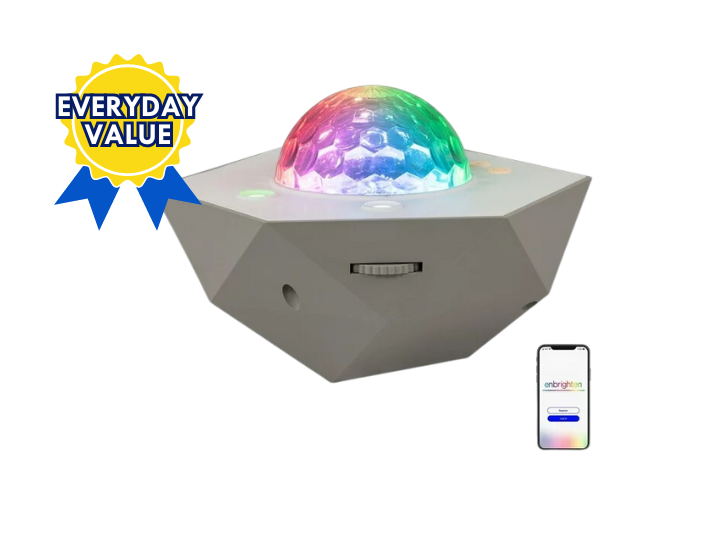 Ecoscapes Galaxy Night Light Projector with Soothing Sounds