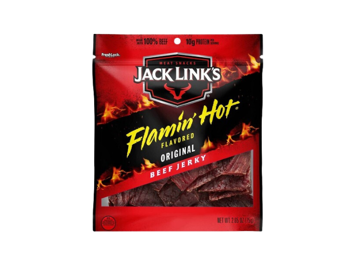 Jack Links Flaming Hot Original Beef Jerky 2.65 oz