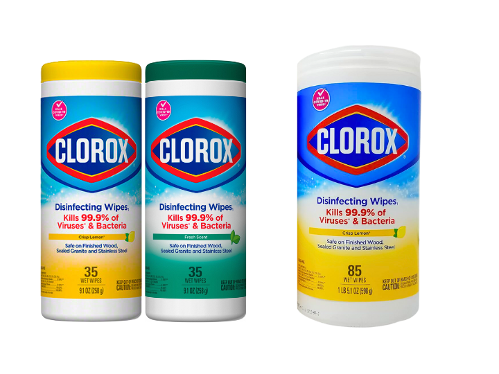 Clorox Disinfecting Wipes 35 ct - 85 ct