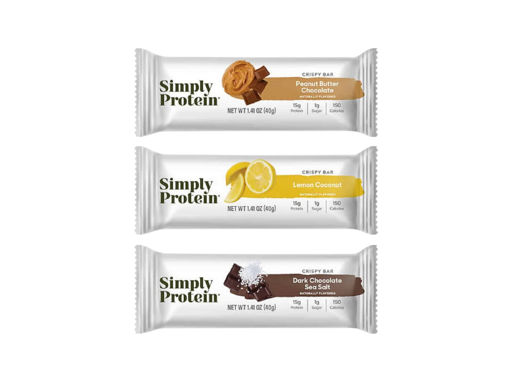 Simply Protein Keto-Certified Crispy Bars - Assorted Flavors 1.41 oz